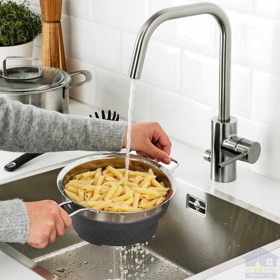 آبکش استیل ایکیا مدل KLOCKREN