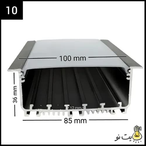 چراغ خطی لاینر توکار برش 8.5 سانت — تصویر ۳