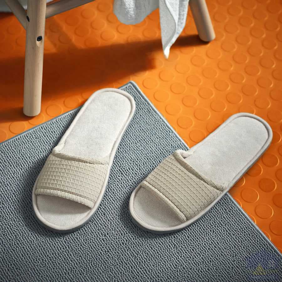 دمپایی حوله‌ای ایکیا مدل SKOVELSJON