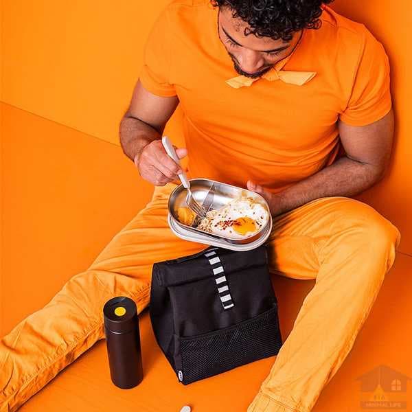 ظرف غذای استیل ایکیا مدل HALVVARM