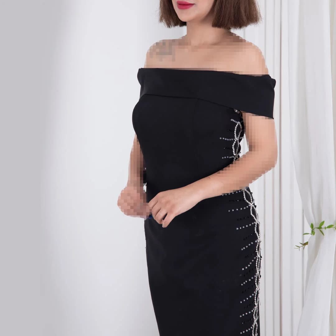 سارافون مجلسی دخترونه SHANA 3226 — تصویر ۵