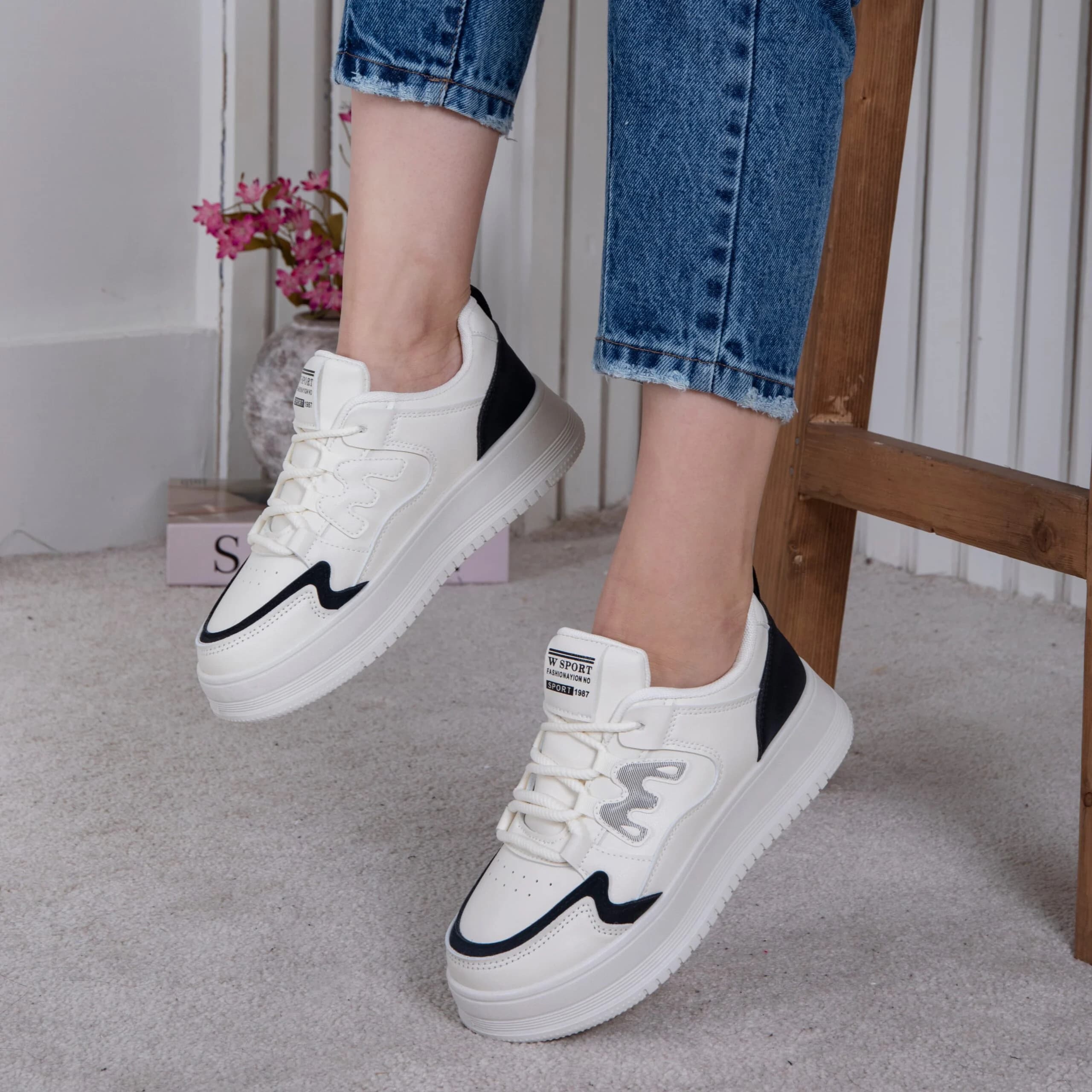 کتونی دخترونه وارداتی FASHION/M 6602 — تصویر ۳