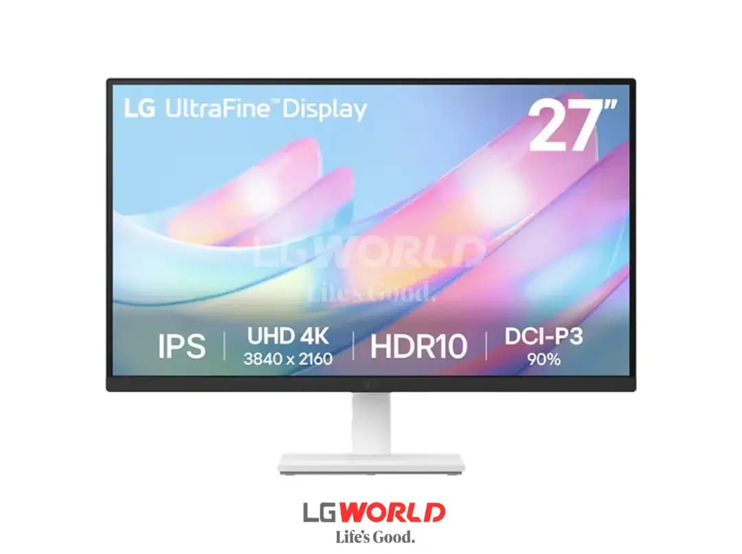 مانیتور ال جی UltraFine مدل 27US550-W سایز 27 اینچ
