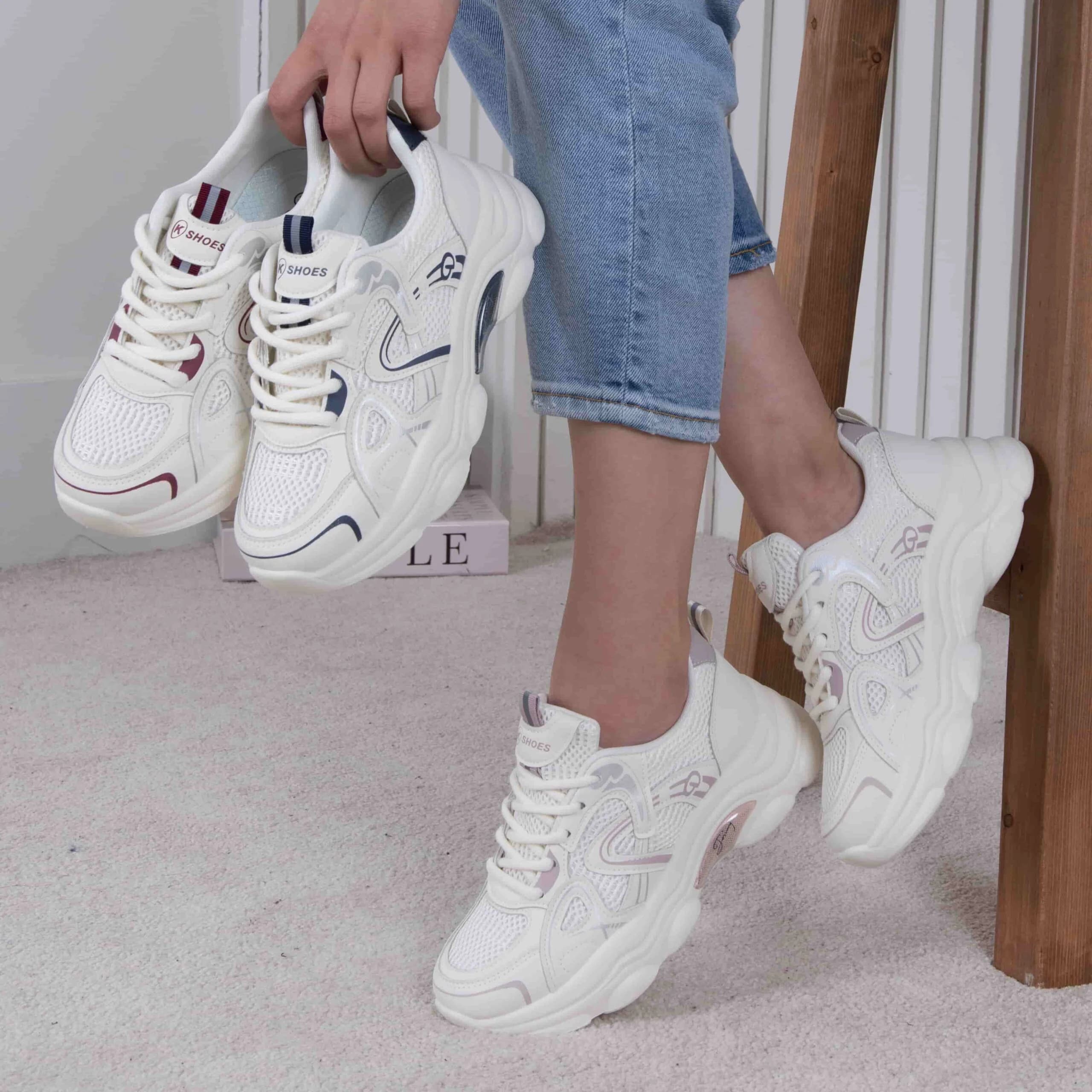 کتونی دخترونه وارداتی K SHOES 12152 — تصویر ۲