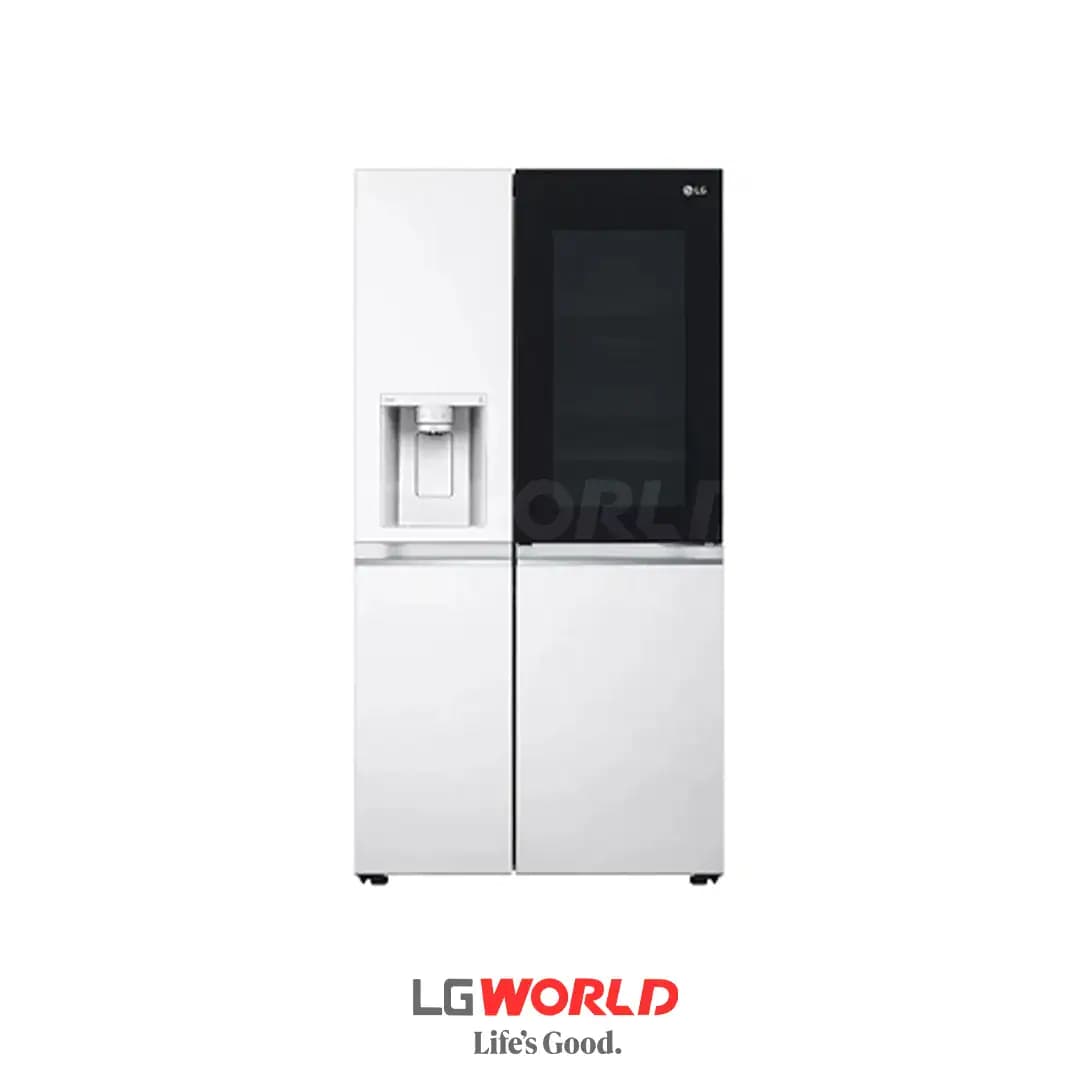 یخچال ساید بای ساید 30 فوت ال جی مدل LG X33 رنگ سفید مدل GR-X33FFCRW