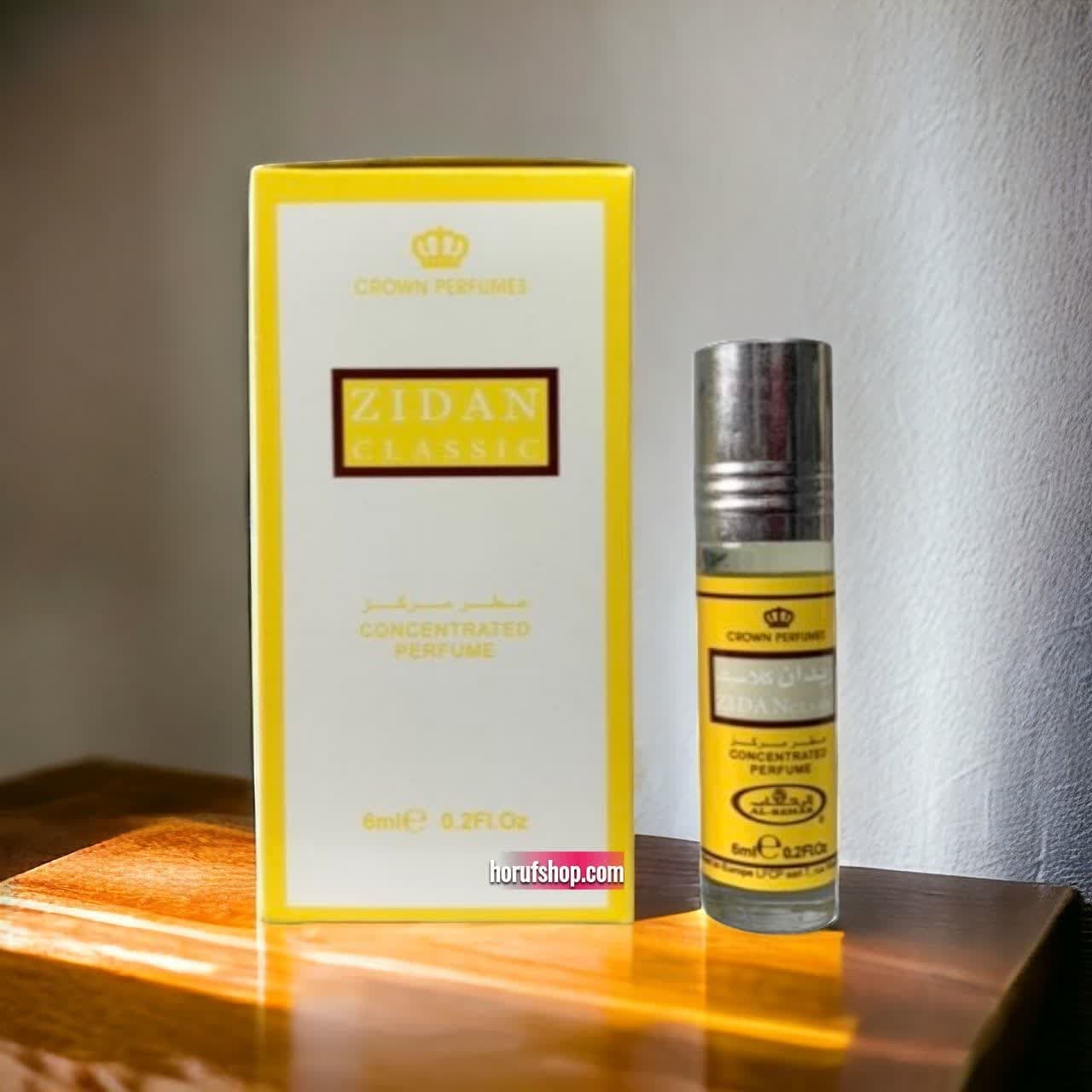 عطر کلاسیک زیدان برند الرحاب ساخت امارات6ml