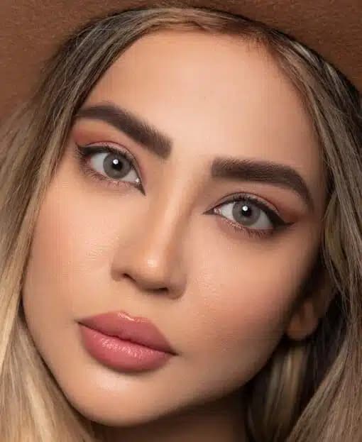 لنز عسلی اُپتی کالر روبی براون | OptiColor Ruby Brown Honey Lens