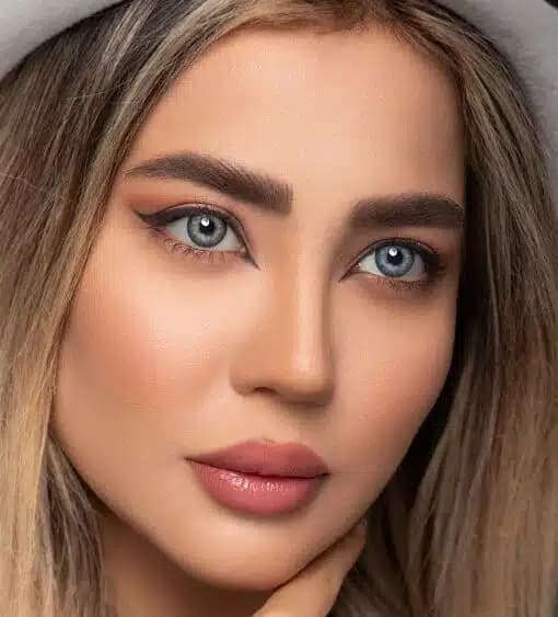 لنز آبی اُپتی کالر ریتا دارک بلو | Opti-Color Rita Dark Blue Lens — تصویر ۴