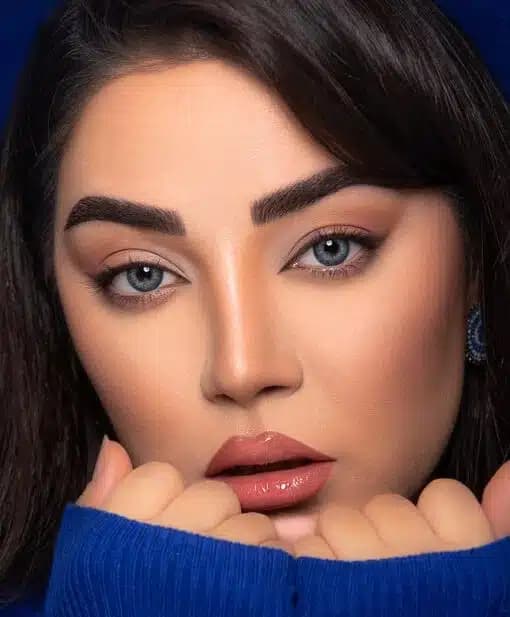 لنز آبی اُپتی کالر ریتا دارک بلو | Opti-Color Rita Dark Blue Lens — تصویر ۳