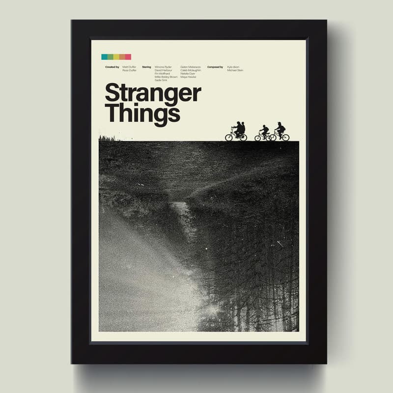 تابلو مدل Stranger Things کد MJ131359