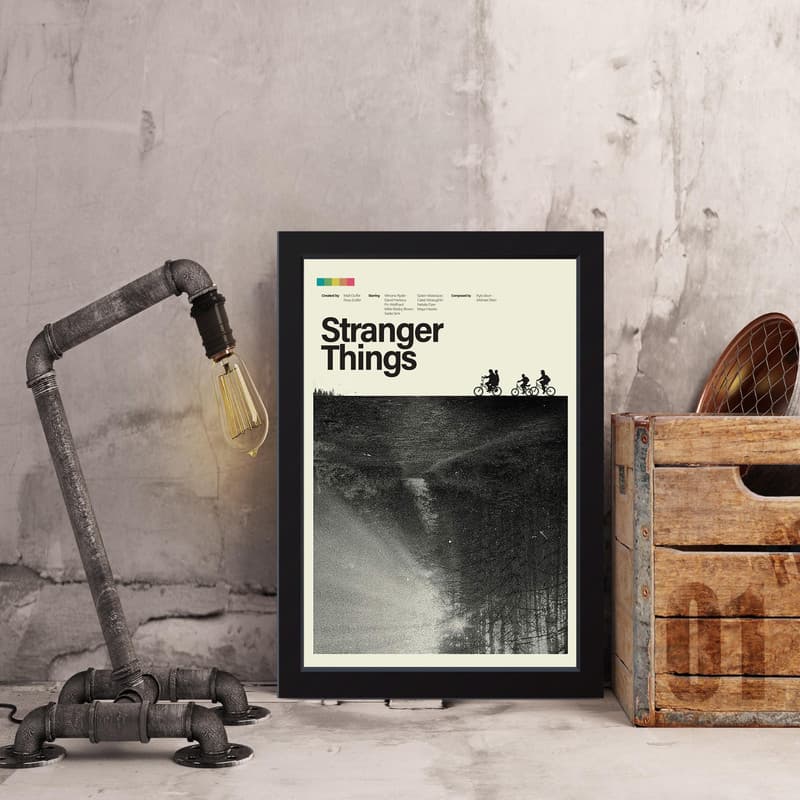 تابلو مدل Stranger Things کد MJ131359 — تصویر ۲