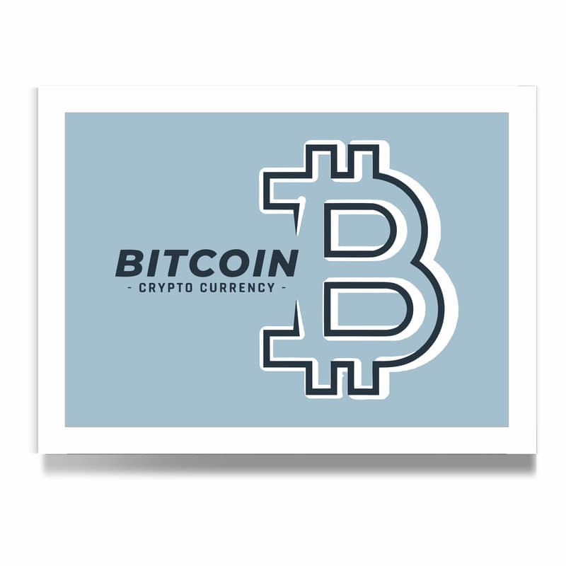 تابلو مدل بیت کوین کد WBCB1 — تصویر ۲