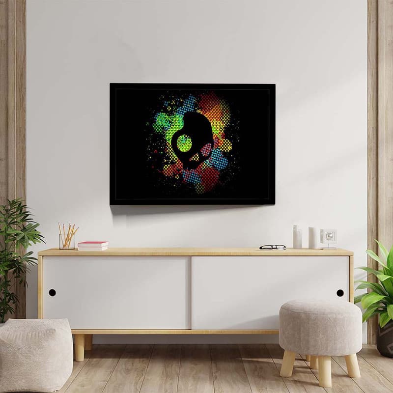 تابلو مدل skull candy کد F-17004 — تصویر ۵