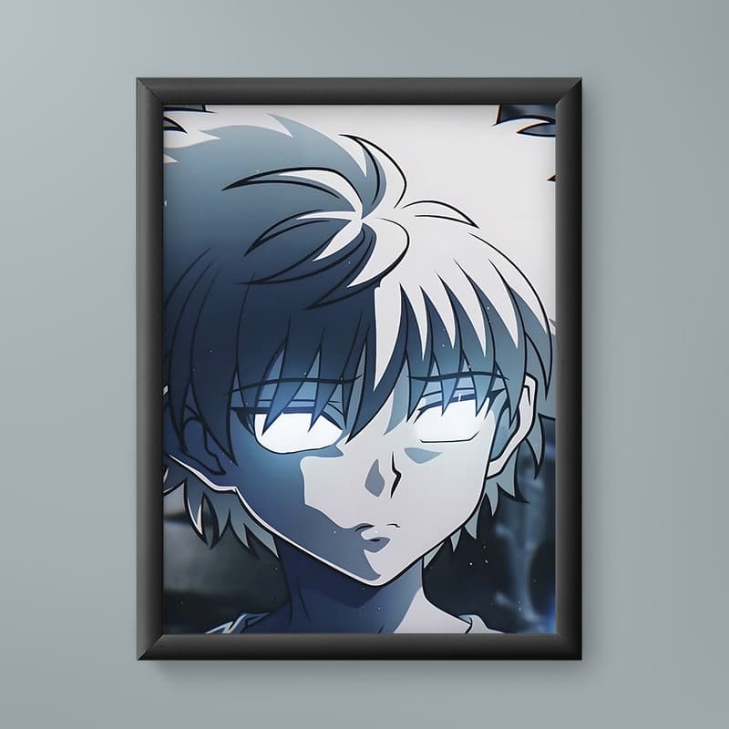 تابلو مدل انیمه کیلوا زولدیک هانتر ایکس هانتر Killua Zoldyck Hunter Hunter anime 05