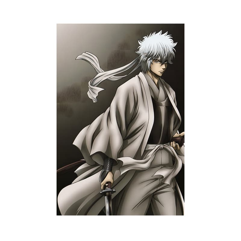تابلو مدل انیمه ساکاتا گینتوکی گینتاما Sakata Gintoki Gintama anime 12 — تصویر ۳
