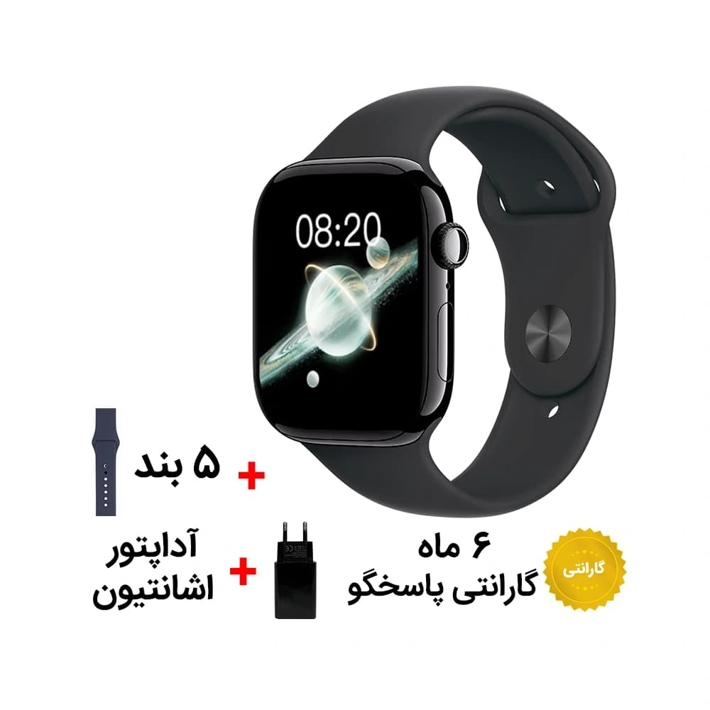 ساعت هوشمند اپل واچ X11 ویسمی با 5 بند