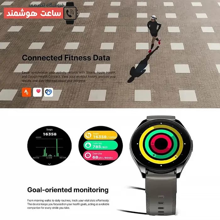 ساعت هوشمند گرد شیائومی گلوریمی Glorimi GC Air — تصویر ۵
