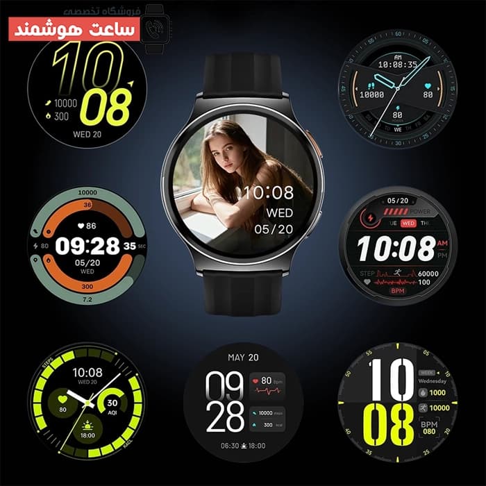 ساعت هوشمند گرد هایلو Haylou Solar Lite 2 گلوبال — تصویر ۵
