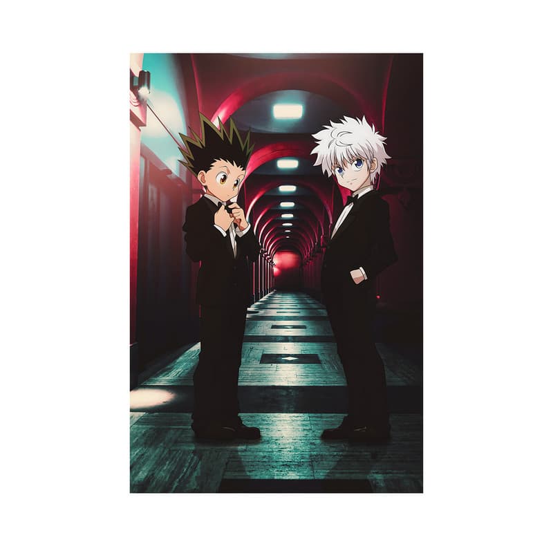 تابلو مدل انیمه گون کیلوا هانتر ایکس هانتر gon Killua Hunter Hunter anime 14 — تصویر ۳