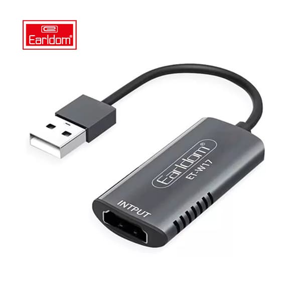 تبدیل USB 3.0 به HDMI ارلدام مدل EARLDOM ET-W17