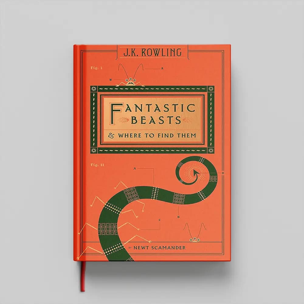 کتاب Fantastic Beasts جلد سخت (HARDCOVER) — تصویر ۲