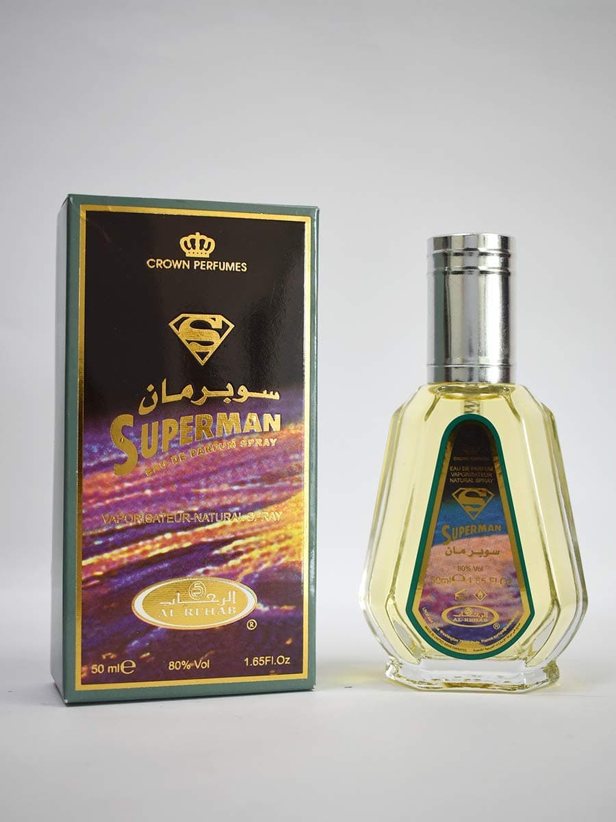 ادکلن سوپرمن برند الرحاب ساخت کشور امارات 50 میل — تصویر ۲