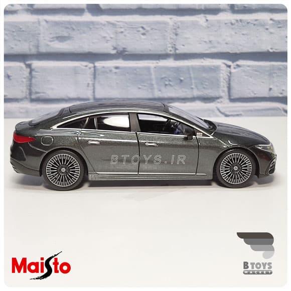 ماکت مرسدس بنز eqs خاکستری مایستو(Mercedes Benz EQS Maisto) — تصویر ۳