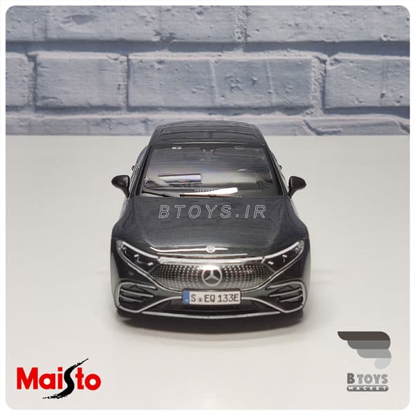ماکت مرسدس بنز eqs خاکستری مایستو(Mercedes Benz EQS Maisto) — تصویر ۵
