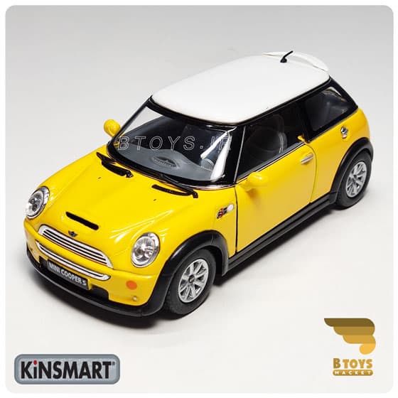 ماکت مینی کوپر اِس مسقف کینسمارت(MINI Cooper s kinsmart) — تصویر ۴