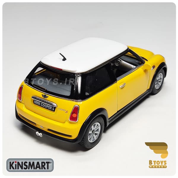 ماکت مینی کوپر اِس مسقف کینسمارت(MINI Cooper s kinsmart) — تصویر ۵