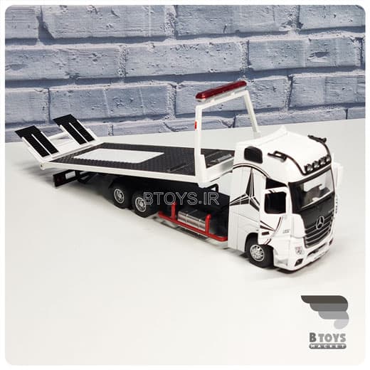 ماکت کامیون خودرو بر مرسدس بنز آکتروس اورجینال سفید(Mercedes Benz Actros) — تصویر ۶