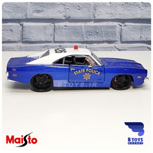ماکت دوج چارجر 1969 پلیس مایستو(Dodge charger Police 1969 Maisto) — تصویر ۴