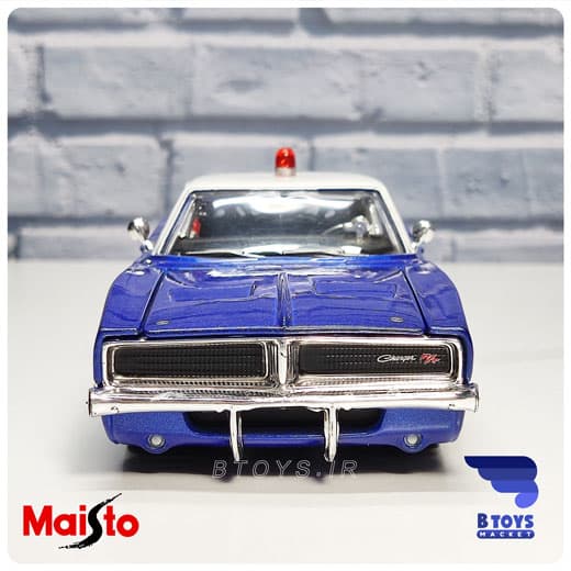 ماکت دوج چارجر 1969 پلیس مایستو(Dodge charger Police 1969 Maisto) — تصویر ۵