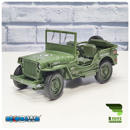 ماکت جیپ نظامی کایدویی مدل:685006 jeep kaidiwei
