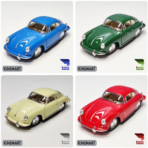 ماکت پورشه کارِرا 356 کینسمارت(Porsche carrera 356 kinsmart) — تصویر ۳