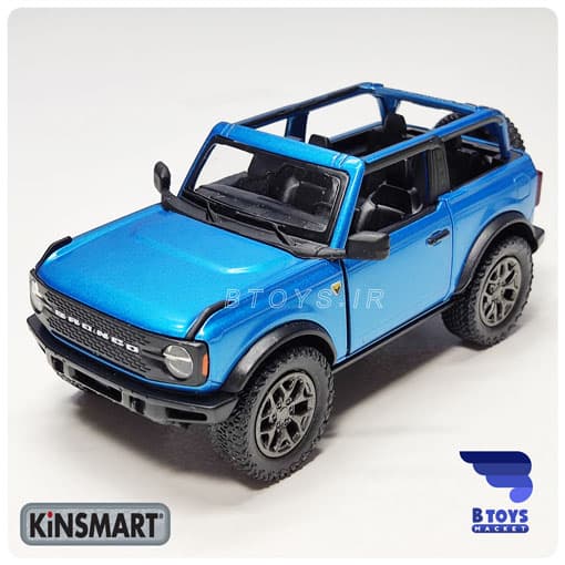 ماکت فورد برانکو کینسمارت(ford bronco opentop kinsmart) — تصویر ۹