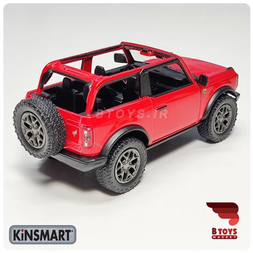 ماکت فورد برانکو کینسمارت(ford bronco opentop kinsmart) — تصویر ۶