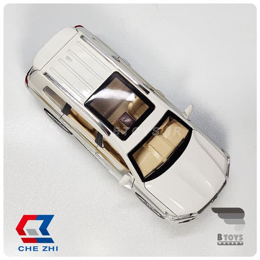 ماکت تویوتا لندکروز سفید چِژی دودزا(مقیاس:1/24)(TOYOTA Land Cruiser Chezhi) — تصویر ۴