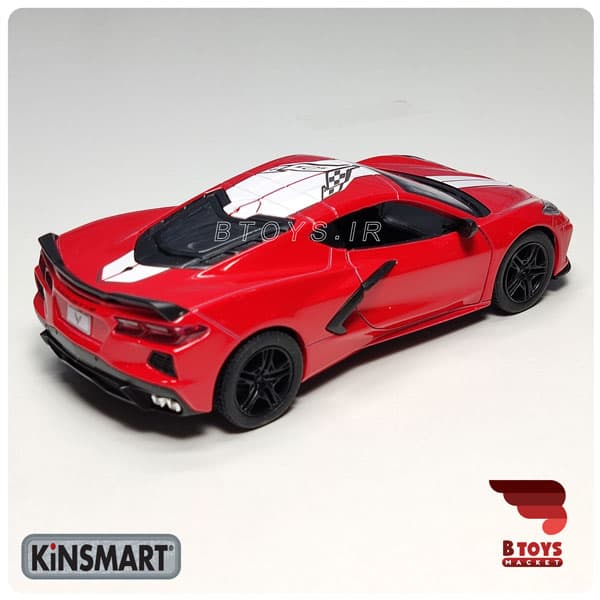 ماکت شورولت کوروت 2021 کینزمارت (corvette 2021 kinsmart) — تصویر ۶