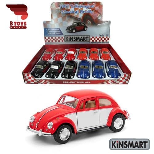 ماکت فولکس بیتل 1967 کینسمارت(volkswagen beetle kinsmart)