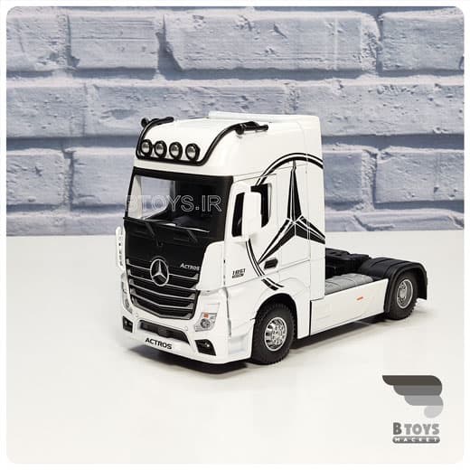 ماکت کشنده مرسدس بنز اکتروس اورجینال سفید(1/36)(mercedes benz actros)