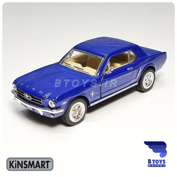 ماکت فورد موستانگ 1964 کینسمارت(ford mustang 1964 kinsmart) — تصویر ۷