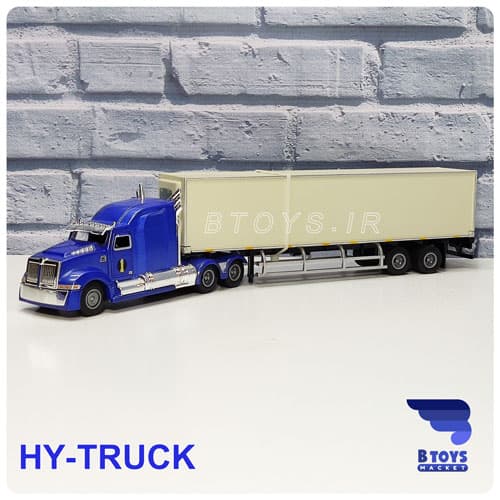 ماکت تریلی یخچال دار پیتر بیلت های تراک(1/50)HY-TRUCK