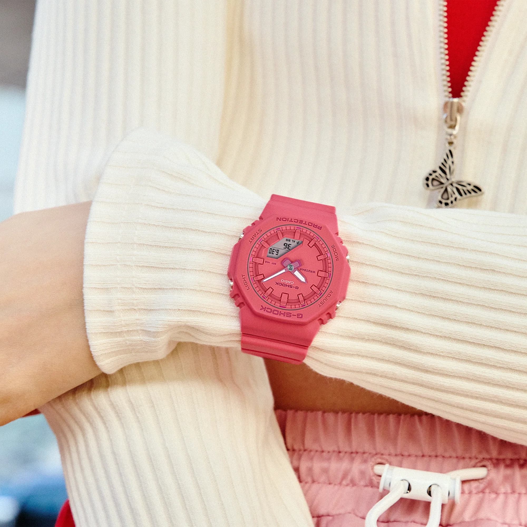 ساعت مچی زنانه کاسیو G-Shock مدل GMA-P2100PP-4ADR — تصویر ۷