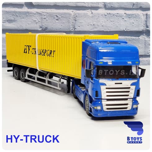 ماکت تریلی کانتینر بر اسکانیا های تراک(1/50)Scania HY-TRUCK — تصویر ۵
