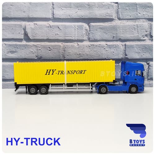 ماکت تریلی کانتینر بر اسکانیا های تراک(1/50)Scania HY-TRUCK — تصویر ۷