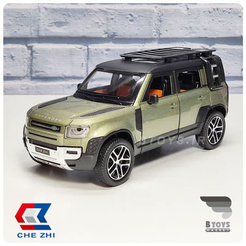 ماکت لندروور دیفندر زیتونی چژی (Landrover defender Chezhi)مقیاس:1/24
