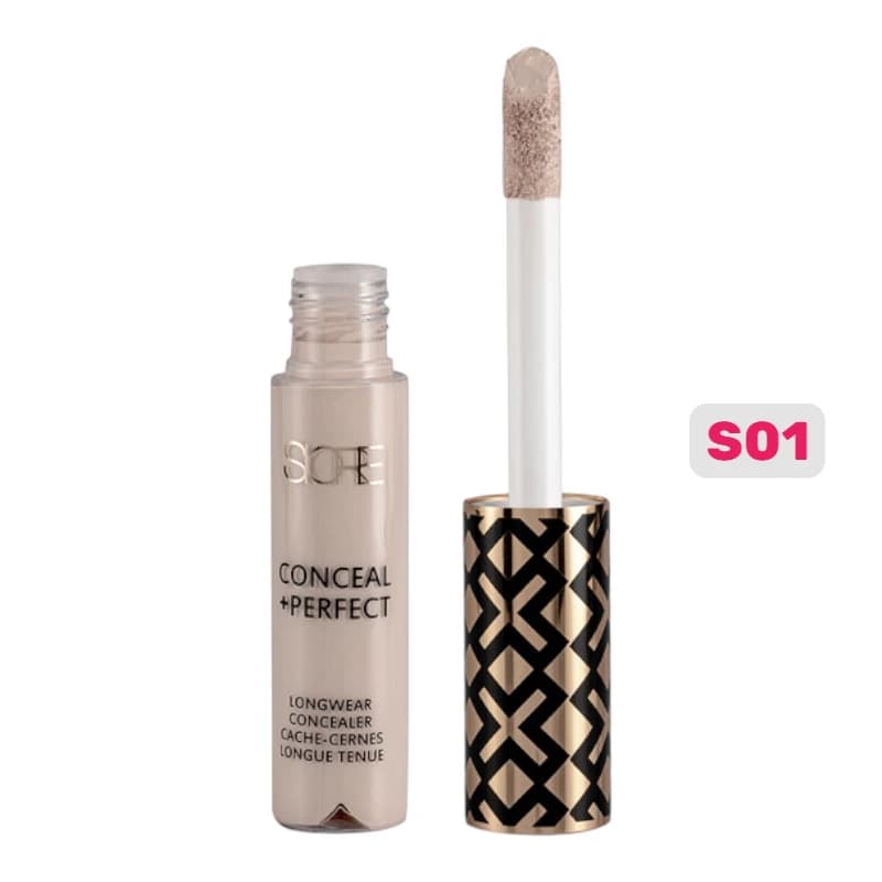 کانسیلر مایع سیوره مدل Conceal + Perfect | شماره S01