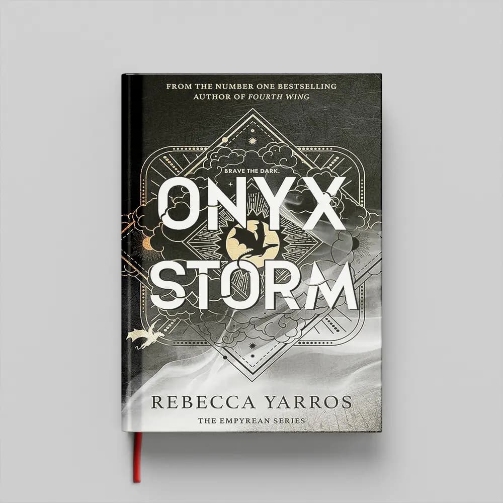 کتاب Onyx Storm جلد سخت (HARDCOVER) — تصویر ۲