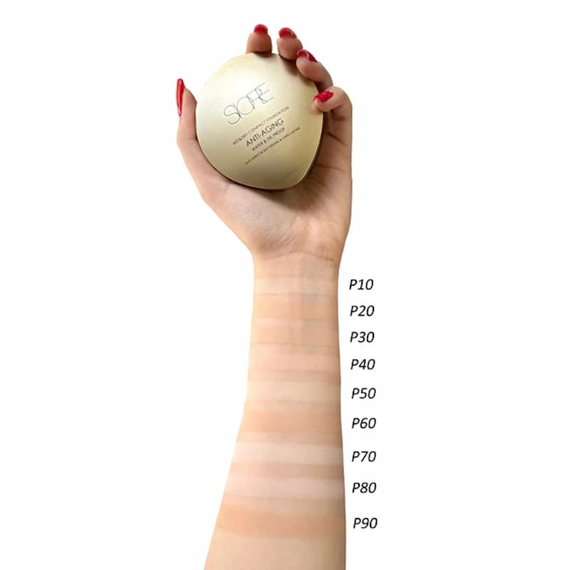 پنکیک دوکاره (خشک و مرطوب) سیوره مدل Anti-Aging | شماره P30 — تصویر ۳